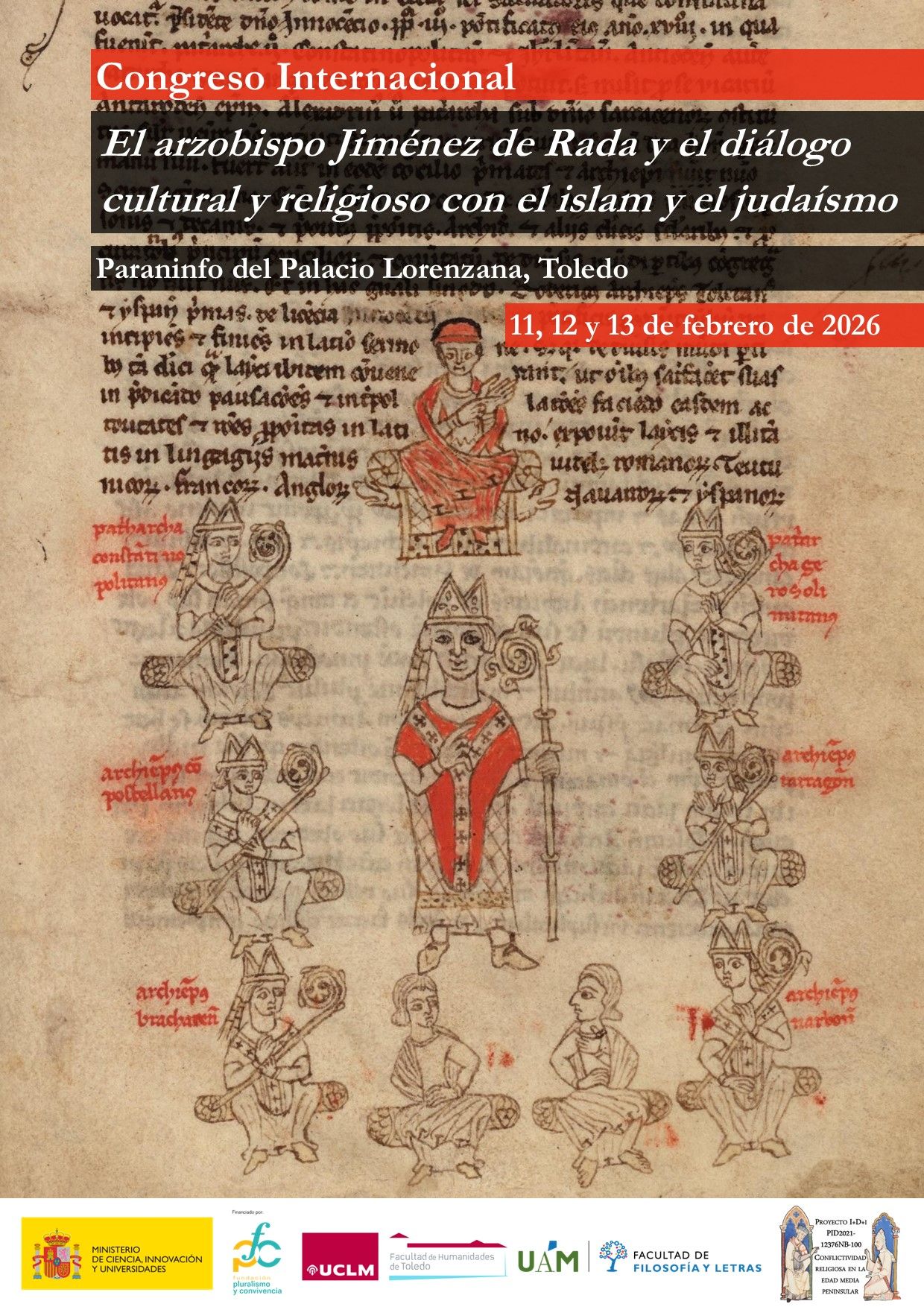 Congreso Jiménez de Rada y el diálogo cultural y religioso con el islam y el judaísmo